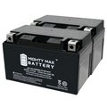 Mighty Max Battery YTZ10S 12V 8.6AH Replacement Battery compatible with Suzuki Burgman AN400 07-12 - 2PK MAX4017935